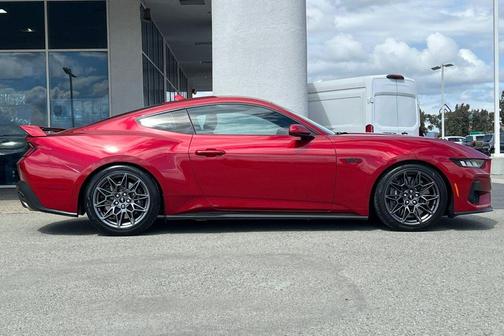 Rapid Red Metallic Tinted Clearcoat 2024 Ford Mustang GT Premium