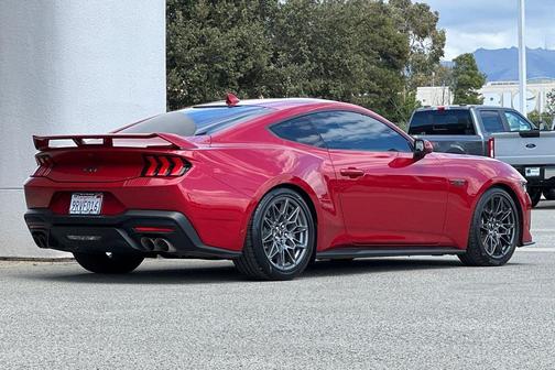 Rapid Red Metallic Tinted Clearcoat 2024 Ford Mustang GT Premium