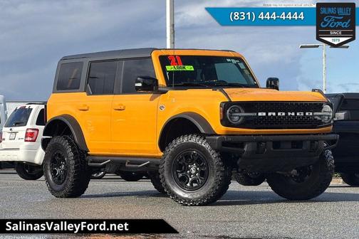 Cyber Orange Metallic Tricoat 2021 Ford Bronco Wildtrak