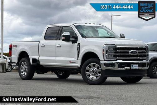 Star White Metallic Tri-Coat 2026 Ford F-350 King Ranch Truck
