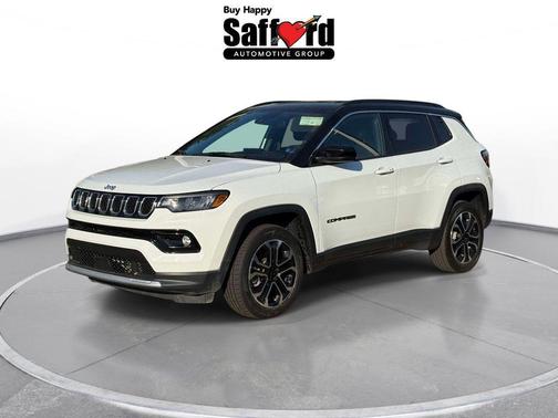 Bright White Clearcoat 2024 Jeep Compass Limited