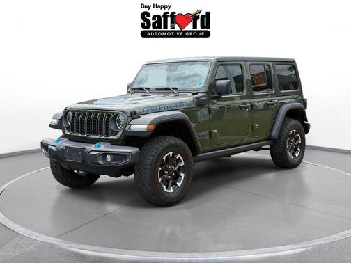 Sarge Green Clearcoat 2024 Jeep Wrangler 4xe Rubicon