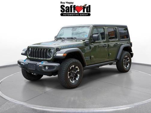 Sarge Green Clearcoat 2024 Jeep Wrangler 4xe Rubicon