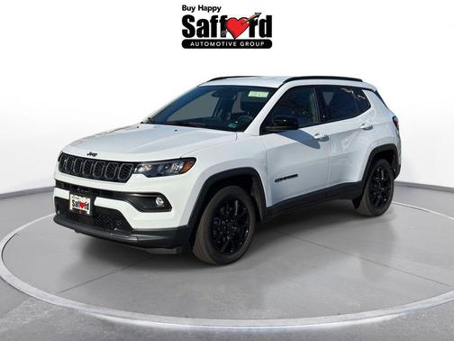Bright White Clearcoat 2025 Jeep Compass Latitude