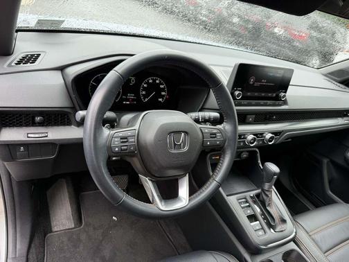 Solar Silver Metallic 2025 Honda CR-V Hybrid Sport AWD