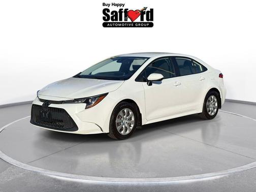 Super White 2021 Toyota Corolla LE