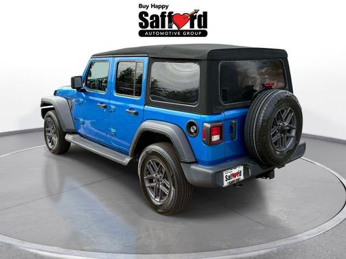 Hydro Blue Pearlcoat 2024 Jeep Wrangler Sport S