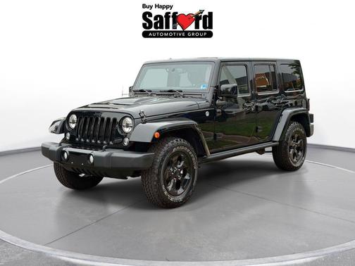 Black Clearcoat 2015 Jeep Wrangler Unlimited Altitude