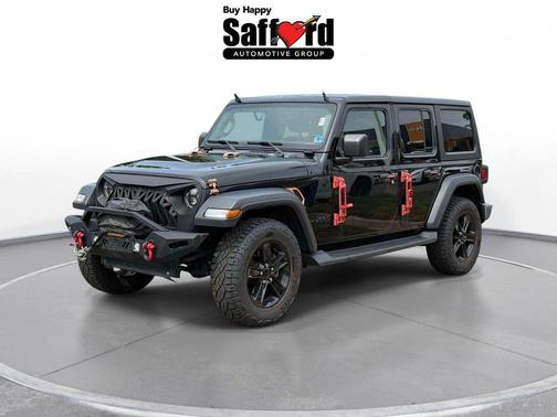 Black Clearcoat 2021 Jeep Wrangler Unlimited Sport Altitude
