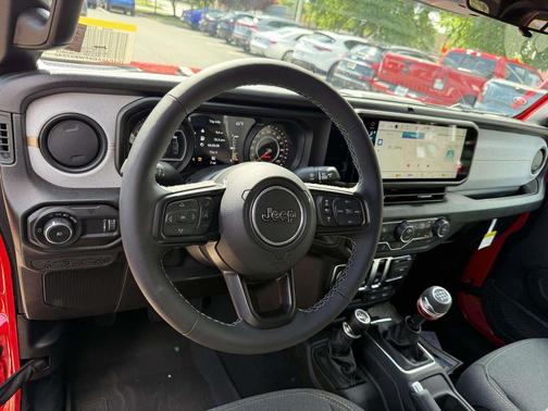 Firecracker Red Clearcoat 2026 Jeep Wrangler Sport S