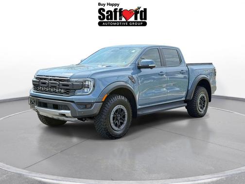 Azure Gray Metallic Tri-Coat 2024 Ford Ranger Raptor