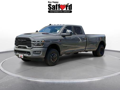 Ceramic Gray Clearcoat 2026 RAM 3500 Laramie Crew Cab 4x4 8' Box