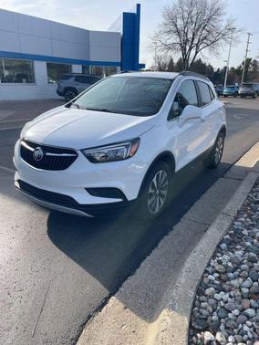 Summit White 2021 Buick Encore Preferred