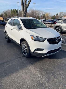 Summit White 2021 Buick Encore Preferred