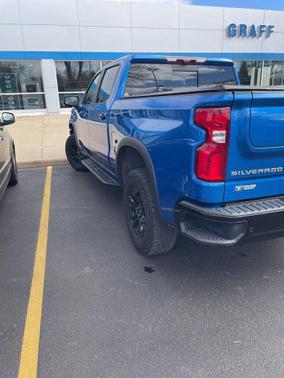 Glacier Blue Metallic 2022 Chevrolet Silverado 1500 ZR2