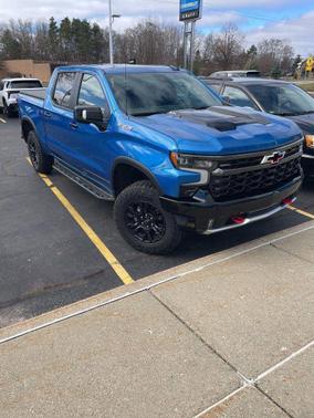 Glacier Blue Metallic 2022 Chevrolet Silverado 1500 ZR2