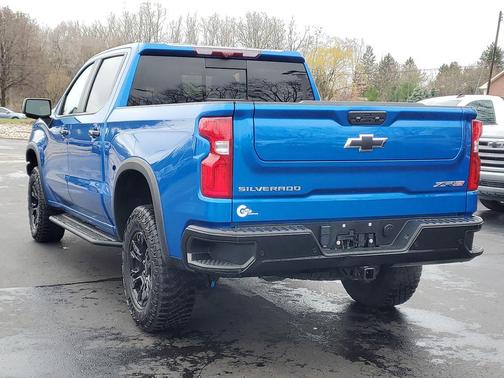 Glacier Blue Metallic 2022 Chevrolet Silverado 1500 ZR2