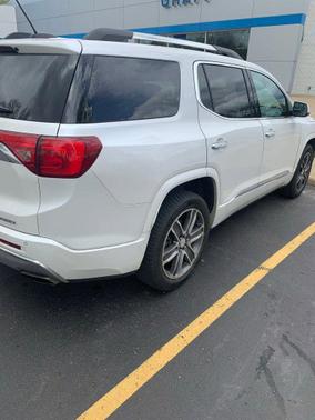 White Frost Tricoat 2018 GMC Acadia Denali