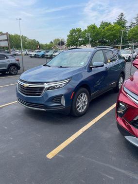 Lakeshore Blue Metallic 2024 Chevrolet Equinox 1LT