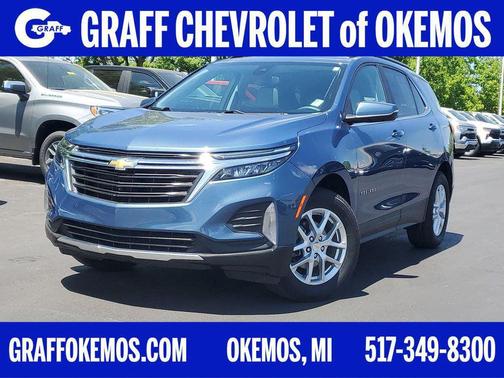 Lakeshore Blue Metallic 2024 Chevrolet Equinox 1LT