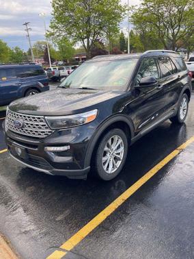 AGATE BLACK METALLIC 2021 Ford Explorer Limited