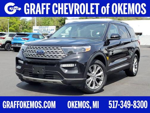 AGATE BLACK METALLIC 2021 Ford Explorer Limited