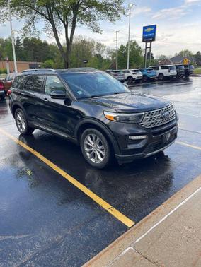 AGATE BLACK METALLIC 2021 Ford Explorer Limited