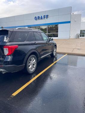 AGATE BLACK METALLIC 2021 Ford Explorer Limited