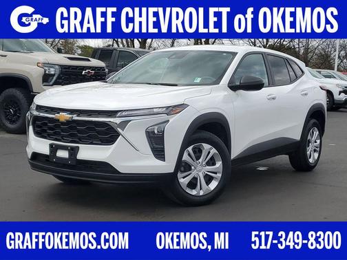 Summit White 2024 Chevrolet Trax LS