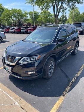 Magnetic Black 2017 Nissan Rogue SL