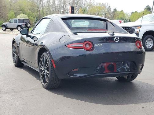 Jet Black Mica 2025 Mazda MX-5 Miata RF Grand Touring
