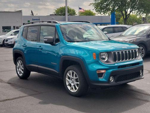 Bikini Metallic Clearcoat 2021 Jeep Renegade Limited