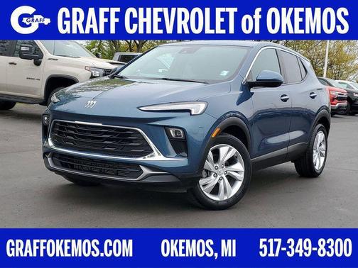 Ocean Blue Metallic 2024 Buick Encore GX Preferred