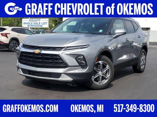 Sterling Gray Metallic 2023 Chevrolet Blazer 2LT