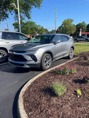 Sterling Gray Metallic 2024 Chevrolet Blazer 2LT
