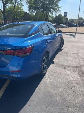 Electric Blue Metallic 2024 Nissan Sentra SV
