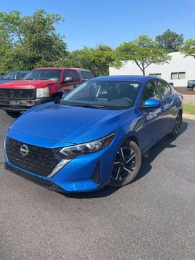 Electric Blue Metallic 2024 Nissan Sentra SV