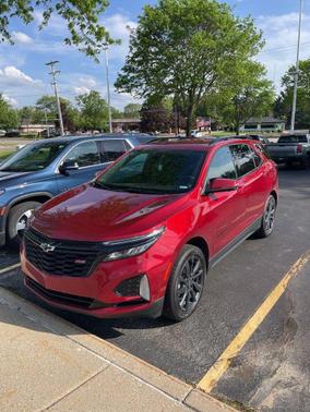Radiant Red Tintcoat 2024 Chevrolet Equinox AWD RS