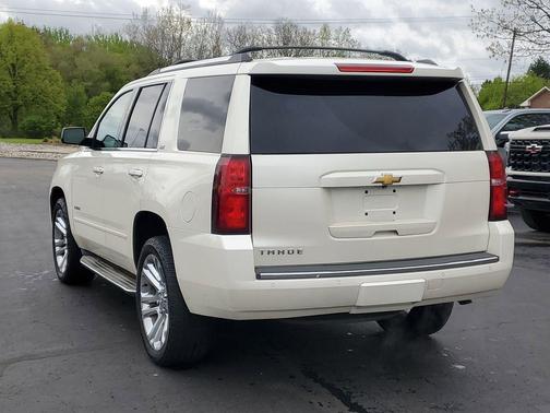 White Diamond Tricoat 2015 Chevrolet Tahoe LTZ