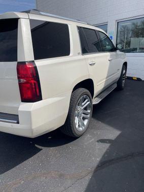 White Diamond Tricoat 2015 Chevrolet Tahoe LTZ