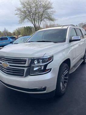 White Diamond Tricoat 2015 Chevrolet Tahoe LTZ