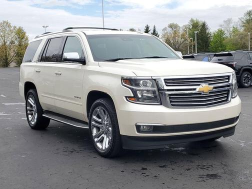 White Diamond Tricoat 2015 Chevrolet Tahoe LTZ