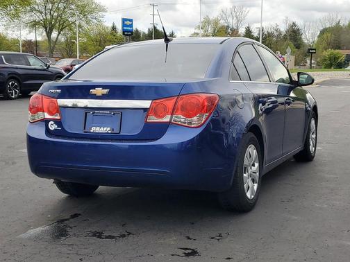 Blue Topaz Metallic 2012 Chevrolet Cruze LS