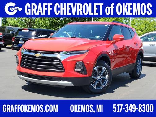 Red Hot 2022 Chevrolet Blazer 2LT
