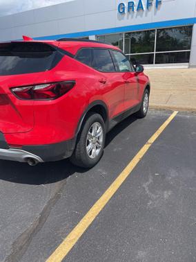 Red Hot 2022 Chevrolet Blazer 2LT