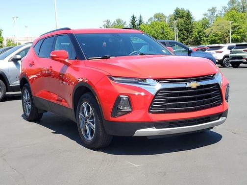 Red Hot 2022 Chevrolet Blazer 2LT