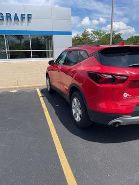 Red Hot 2022 Chevrolet Blazer 2LT