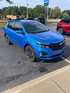 Riptide Blue Metallic 2024 Chevrolet Equinox AWD RS