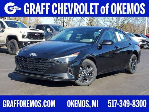 2022 Hyundai ELANTRA HEV Blue