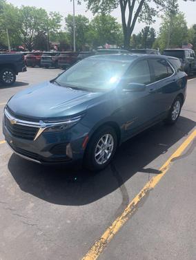 Lakeshore Blue Metallic 2024 Chevrolet Equinox 1LT